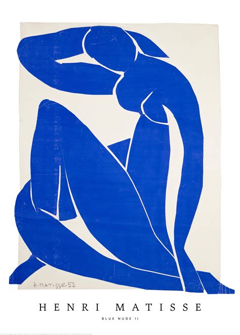 Matisse Blue Nude II Print