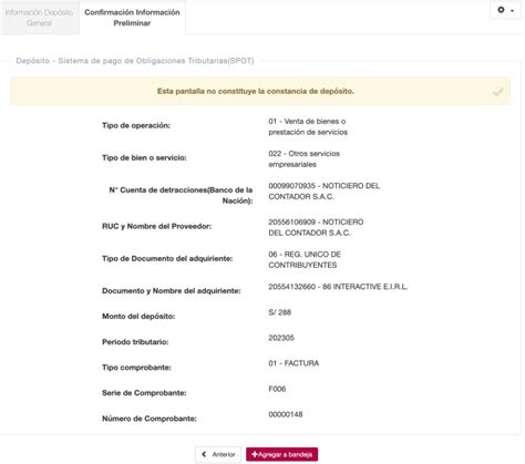 Pasos Para El Pago De Detracciones En L Nea Sunat