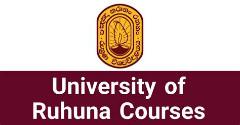 Master of Science in Green Technology Degree 2022 University of Ruhuna