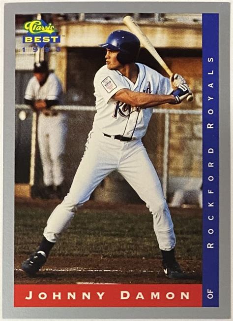 Johnny Damon 1993 Classic Best Minor League Baseball Rockford Royals