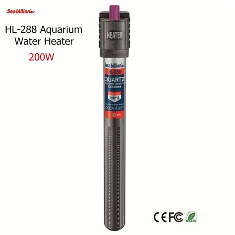 Seabillion Hl W Aquarium Electric Water Heater With Temperature