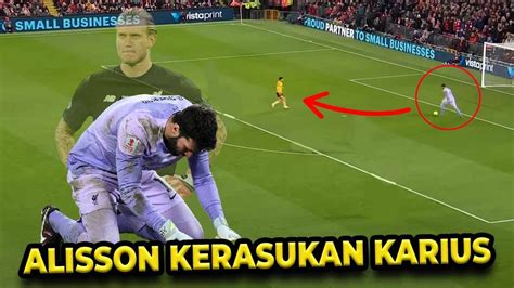 Lakukan Blunder Konyol Laga Liverpool Vs Wolverhampton Alisson