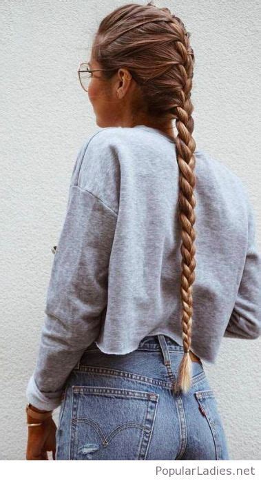 Hairstyle On Jeans For Long Hair Hairstyle Ideas