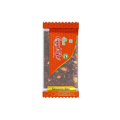 Good Life Sesame Chikki Bar Packaging Size 50 G 100 Days From