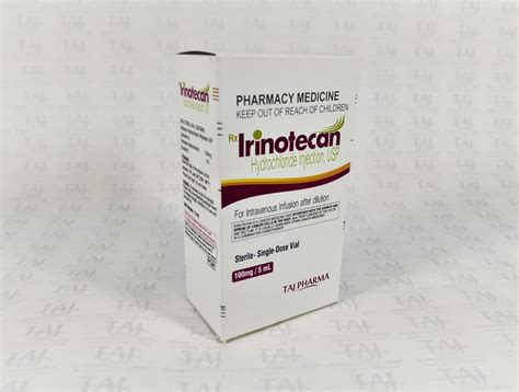 Irinotecan Hydrochloride Injection Usp 100mg5ml Taj Generics