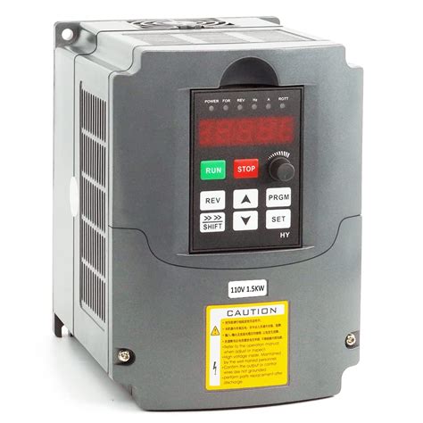 Buy VFD 110V Input 1 5KW 2hp Variable Frequency Drive CNC Drive