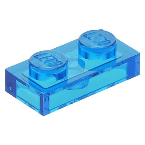 Lego Einzelteil Trans Dark Blue Plate X Bei Brickscout