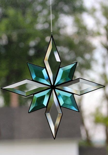 Stained Glass Bevel Star By Barbara S Glassworks Stained Glass