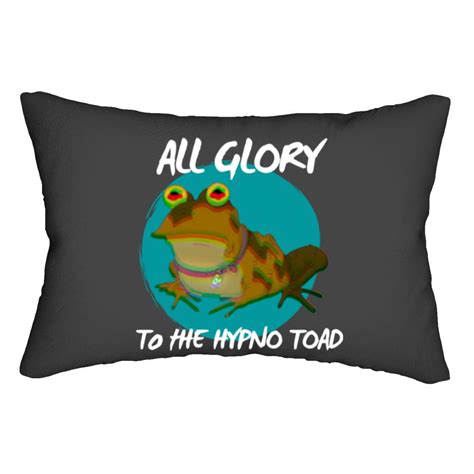 All Glory To The Hypno Toad Version Lumbar Pillows Sold By