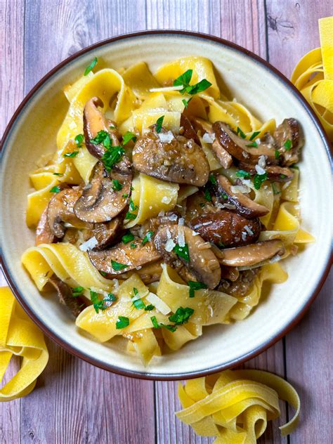 Mushroom Pasta Tastefully Grace