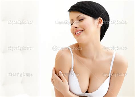 Portrait Of A Halfnaked Woman Stock Photo By Agencyby