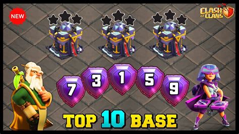 Top 10 Unbeaten Th15 Legend League Base Link At 6000 YouTube