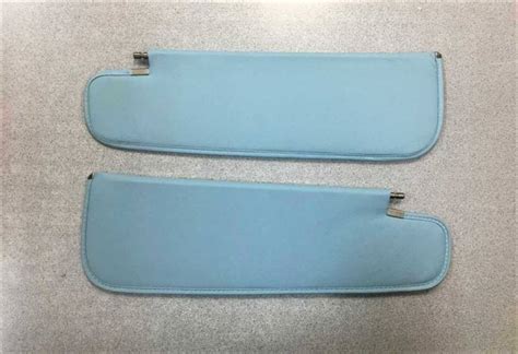 Chevy Convertible Vinyl Sun Visors Bright Aqua Lutty S Chevy