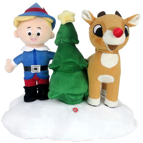 Rudolph & Hermey Animated Scene (Remake) | Gemmy Wiki | Fandom