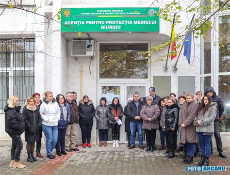 Protest Spontan La Agen Ia Pentru Protec Ia Mediului Giurgiu