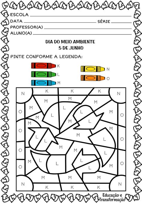 Blog Educa O E Transforma O Dia Do Meio Ambiente Pintura Dirigida