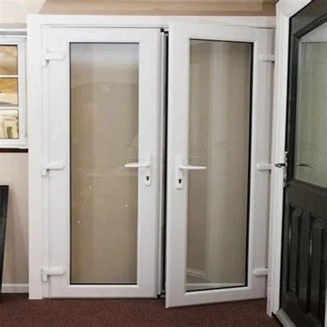 Exterior White Upvc Casement Openable Door Toughened Glass Glass Thickness 6mm At Rs 1500 Sq