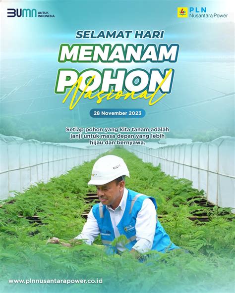 Selamat Hari Menanam Pohon 2023 Pln Nusantara Power