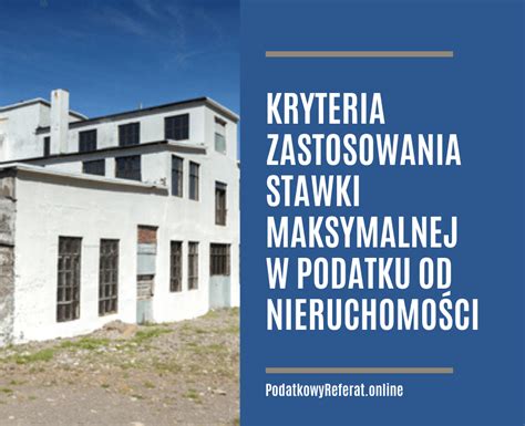 Podatek od nieruchomości Archives Podatkowy Referat