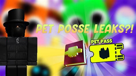 Roblox Pet Posse Leaks Season Pass And Magic Items Youtube