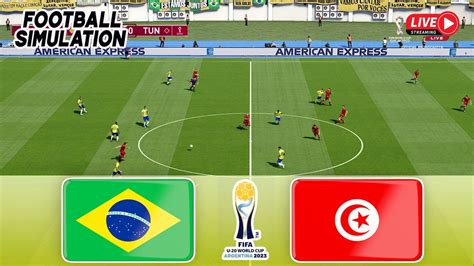 BRAZIL Vs TUNISIA LIVE FIFA World Cup Argentina 2023 Round Of 16