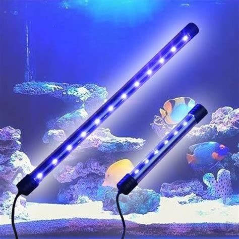 Submersible Led Aquarium Lights Fish Tank Light Bar Bluewhite