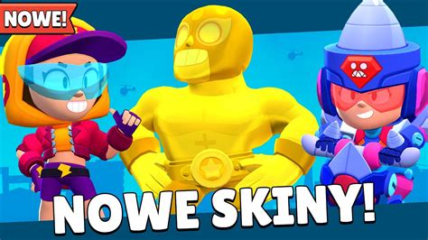 Wszystkie Skiny Z Nowego Update W Brawl Stars Gameplay Ceny I Data