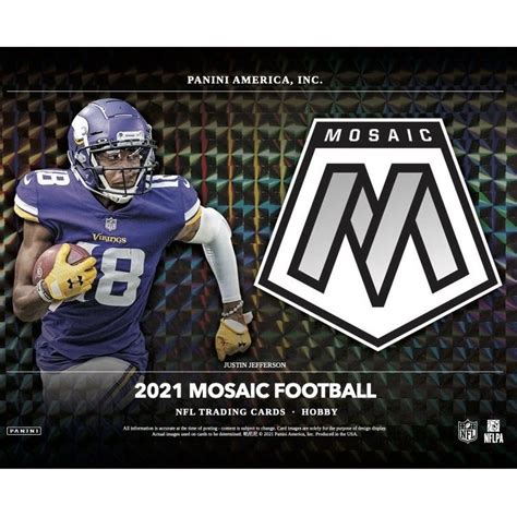 2021 Panini Mosaic Football Checklist Set Details Boxes Reviews