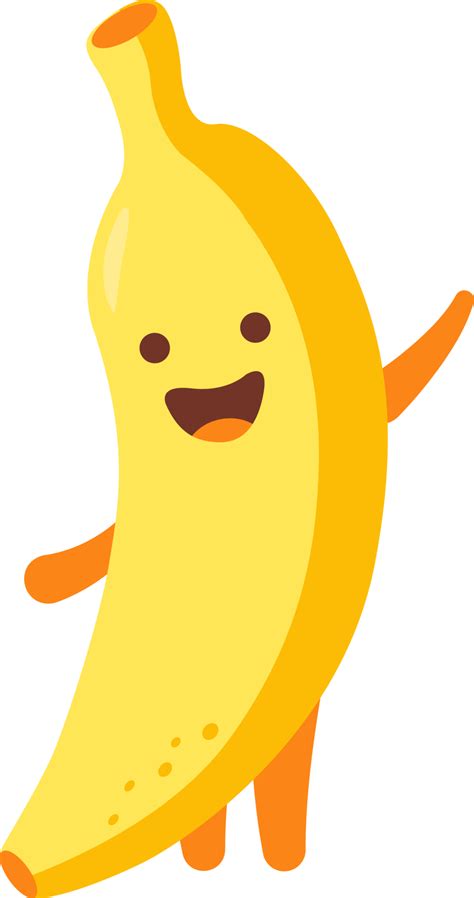 Banana Cartoon Character 19782504 PNG