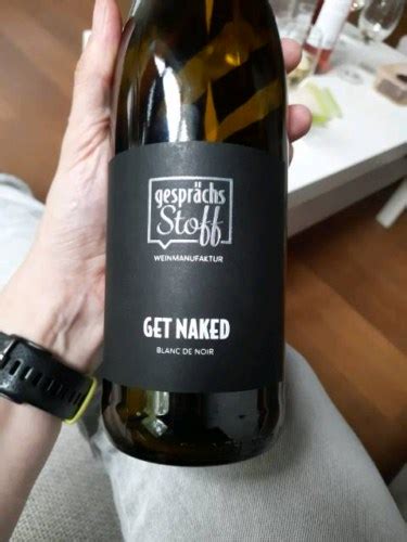 Gespr Chsstoff Get Naked Blanc De Noir Vivino Us