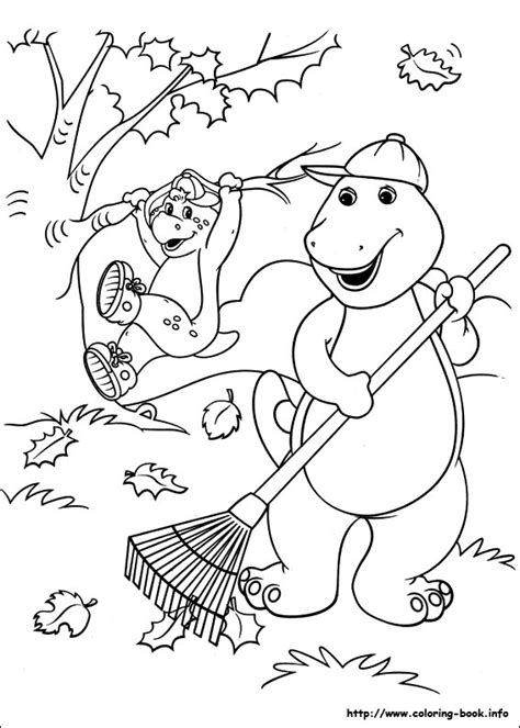 Barney And Friends Coloring Pages At Getcolorings Free Printable