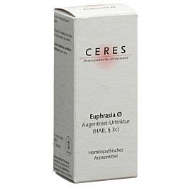 Ceres Euphrasia Urtinkt Fl Ml Jetzt Bestellen Coop Vitality