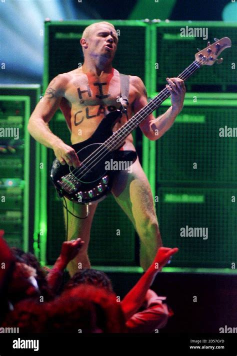 Bassist Flea Of The Band Red Hot Chili Peppers Performs At The Mtv Video Music Awards At