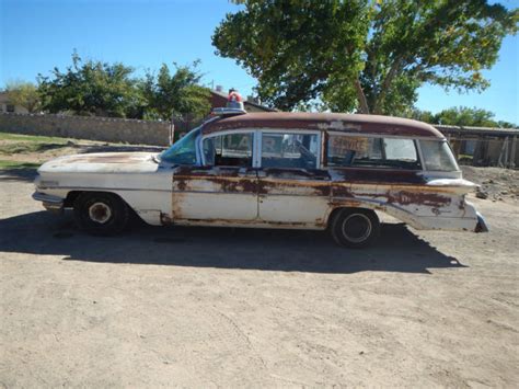 1960 Olds 88 Cotner Bevington Ambulance 1959 Ghostbusters Hot Rat Rod