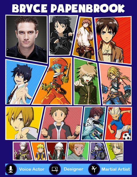 Bryce Papenbrook Voice Actings Voice Actor Voice Acting Movies