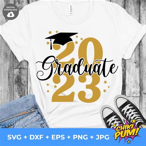 2023 Graduate Svg Twenty Twenty Three Graduate Svg Senior Etsy