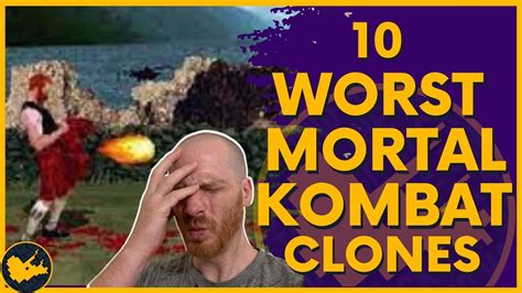 MORTAL KLONEBAT 10 WORST Mortal Kombat Rip Off Games YouTube