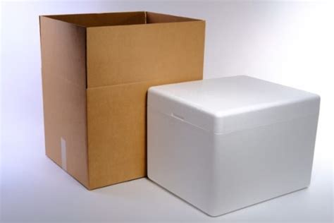 Styrofoam Shipping Coolers for Insulated Shipping of Meat & Seafood