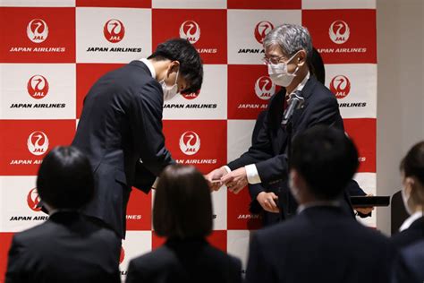 Jal、caが3年ぶり内定式 赤坂社長「ひとり一人の顔見えるのは違う」