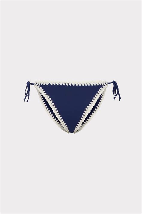 Navy Blue Bikini Bottom Women Milly Bikinis Paul Kathy