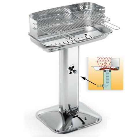 BARBECUE A CARBONELLA VENUS PRO SYSTEM 60 40 INOX