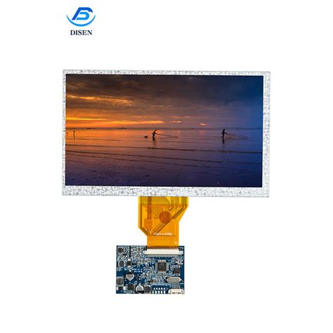 China 7 inches 1024×600 Resolution Standard Color TFT LCD Display ...