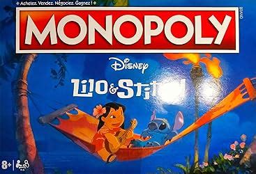 Monopoly Version Lilo Stitch Winning Moves Version Fran Aise