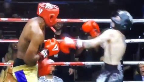 Video Lamar Odom KO S Aaron Carter In Celebrity Boxing Match BJPenn