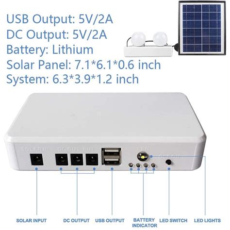 Portable Power Solar Generator Met Zonnepaneel Gen Grandado