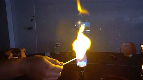 Flame Test Lab Youtube