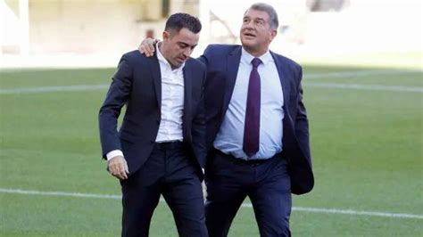 El Paso Definitivo De Joan Laporta Para Convencer A Xavi De Que Siga Como Entrenador Del Barça