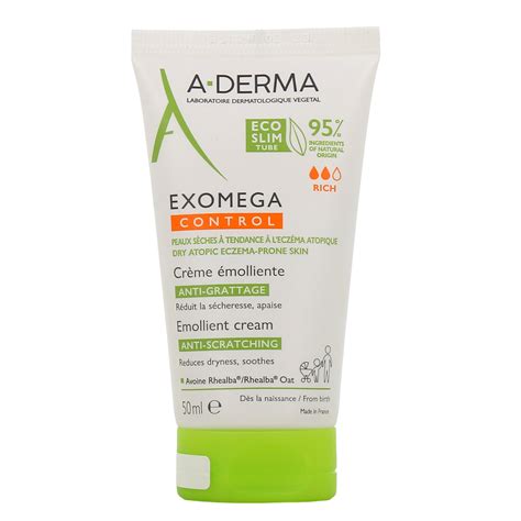 A Derma Exomega Control Cr Me Molliente Anti Grattage Peau Atopique