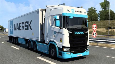 Peau Maersk Krone Cool Liner Ets Ets Mod Ats Mod