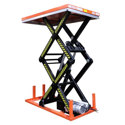 Remote Control Electric 110V Hydraulic Scissor Lift Table 51 3 16 X 32